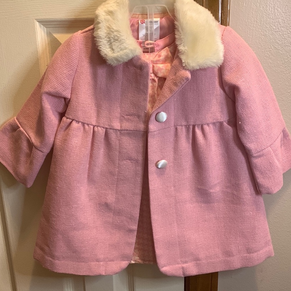 NWT Infant girls 3 piece dress with jacket!